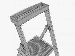 Lightweight foldable stepladder Modelo 3D