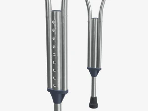 Muletas ligeras para las axilas Modelo 3D