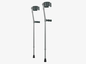 Lightweight walking forearm crutches 3D Model