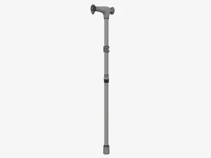 Lightweight walking stick 3D Model