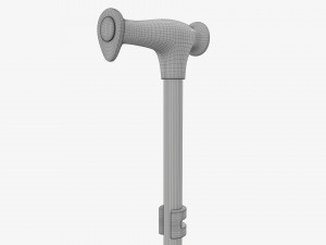 Lightweight walking stick 3D Model