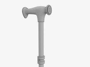 Lightweight walking stick 3D Model