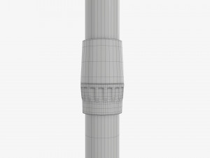 Lightweight walking stick 3D Model
