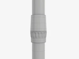 Lightweight walking stick 3D Model