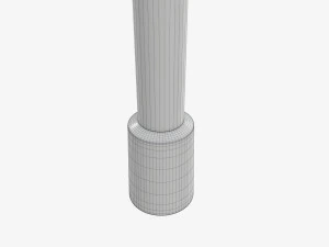 Lightweight walking stick 3D Model