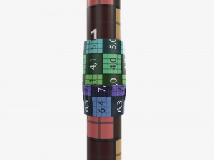 Lightweight walking stick 3D Model