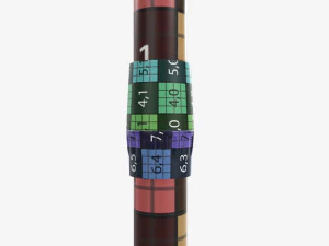 Lightweight walking stick 3D Model
