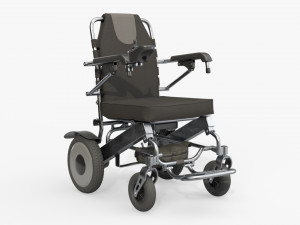 Lite folding powered wheelchair 3D Model