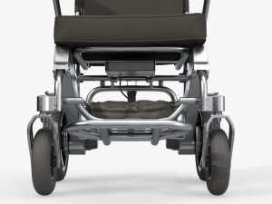 Lite folding powered wheelchair Modello 3D