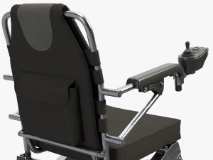 Carrozzina elettrica pieghevole Lite Modello 3D