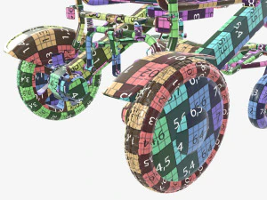 Carrozzina elettrica pieghevole Lite Modello 3D