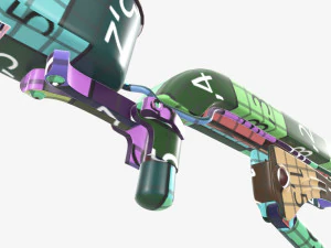 Carrozzina elettrica pieghevole Lite Modello 3D