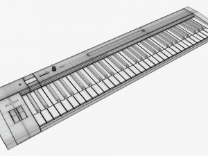 Master 61 key midi keyboard Model 3D