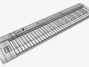 Master 61 key midi keyboard 3D Model