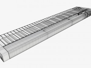 Master 61 key midi keyboard Model 3D