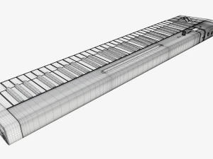Master 61 key midi keyboard 3D Model