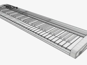 Master 61 key midi keyboard 3D Model