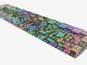 Master 61 key midi keyboard 3D Model