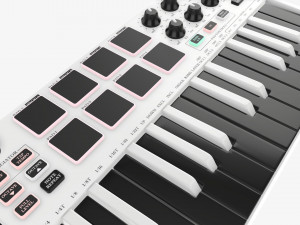 Mini keyboard controller 25 key Model 3D