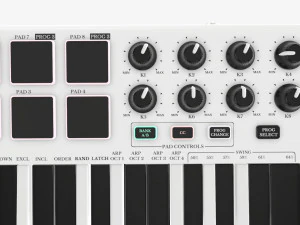 Mini keyboard controller 25 key 3D Model