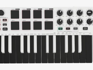 Mini keyboard controller 25 key 3D Model