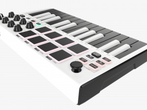 Mini keyboard controller 25 key Model 3D