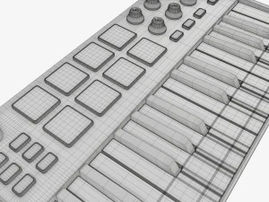 Mini keyboard controller 25 key 3D Model