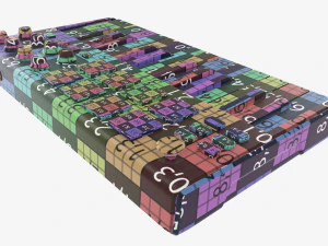 Mini keyboard controller 25 key 3D Model