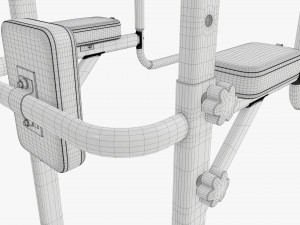 Multifunctional fitness power cage 3Dモデル