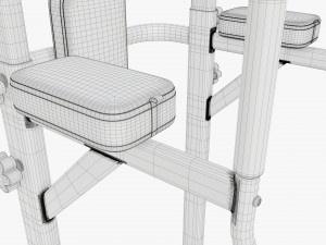 Multifunctional fitness power cage 3Dモデル