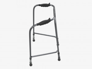 Narrow lightweight walking frame Model 3D