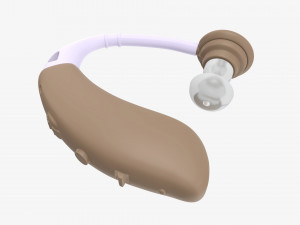 Personal hearing amplifier 3D Model
