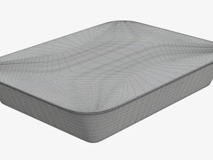 Maqueta de bandeja de caja de contenedor de comida de pl&aacute;stico con papel de aluminio 01 Modelo 3D