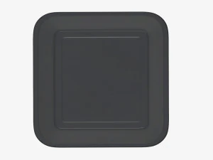Plastic food container box tray with foil mockup 04 3D Model