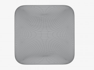 Plastic food container box tray with foil mockup 04 Modelo 3D