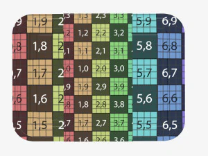 Maqueta de bandeja de caja de contenedor de comida de pl&aacute;stico con etiqueta 06 Modelo 3D