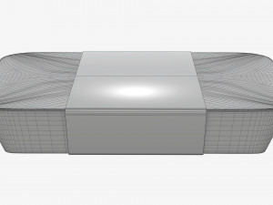 Plastic food container box tray with label mockup 07 Modelo 3D