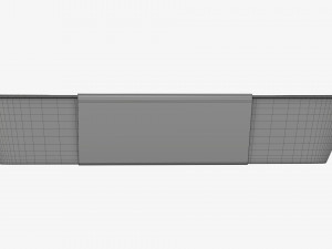Plastic food container box tray with label mockup 07 Modelo 3D