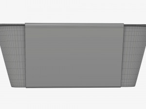 Plastic food container box tray with label mockup 10 Modelo 3D