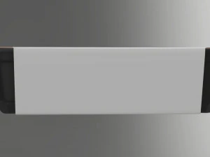 Maqueta de bandeja de caja de contenedor de comida de pl&aacute;stico con etiqueta 15 Modelo 3D