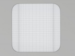 Plastic food container box tray with label mockup 15 Modelo 3D