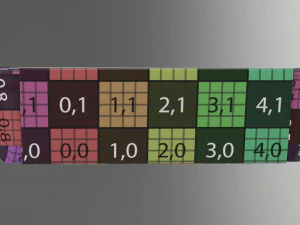 Maqueta de bandeja de caja de contenedor de comida de pl&aacute;stico con etiqueta 15 Modelo 3D