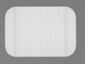 Plastic food container box tray with label mockup 16 Modelo 3D