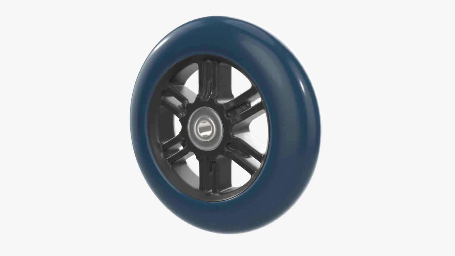 Roller skates wheel 01 3D Model .c4d .max .obj .3ds .fbx .stl .blend 