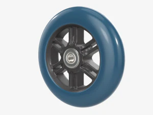 Roller skates wheel 01 3D Model