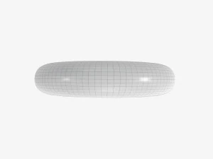 Roller skates wheel 01 3D Model