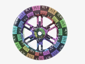 Roller skates wheel 01 3D Model