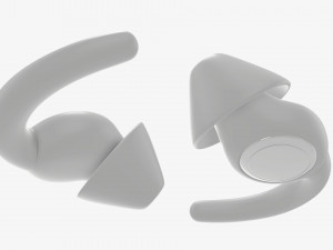 Sleeping noise reduction earplugs Modelo 3D