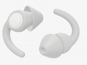 Sleeping noise reduction earplugs Modelo 3D