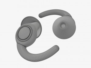 Sleeping noise reduction earplugs Modelo 3D